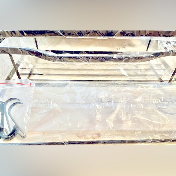 2 Pack Multifunctional Shower Caddy Organizer Bathroom Kitchen Shelves Black NEW - Picture 9 of 14